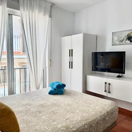 1a - 40 M From La Carihuela - Ac, Bars And Chiringuitos At The Door Apartament *